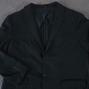 Jos A Bank Blazer Mens 48R Green Tailored Fit Jacket 2 Button Formal Office